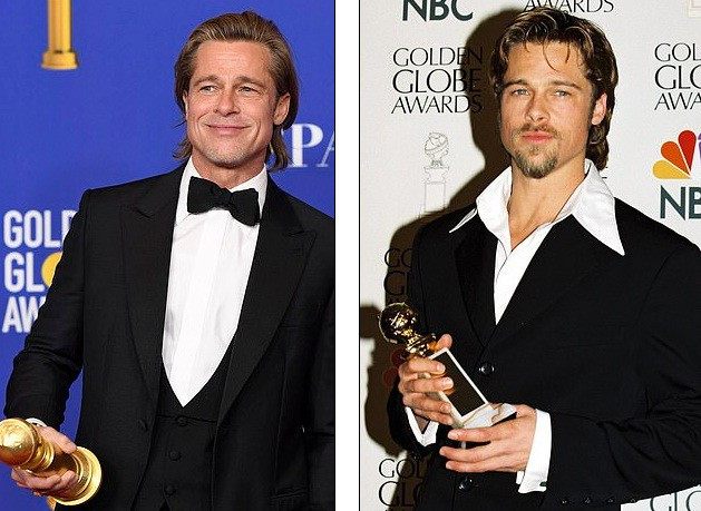 Phái nữ trầm trồ khen Brad Pitt U60 điển trai 'lão hóa ngược' - ảnh 3