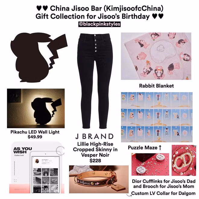 Choáng với quà sinh nhật fan Trung Quốc tặng Jisoo: Đồ hiệu nhiều đến độ mở được shop ảnh 9
