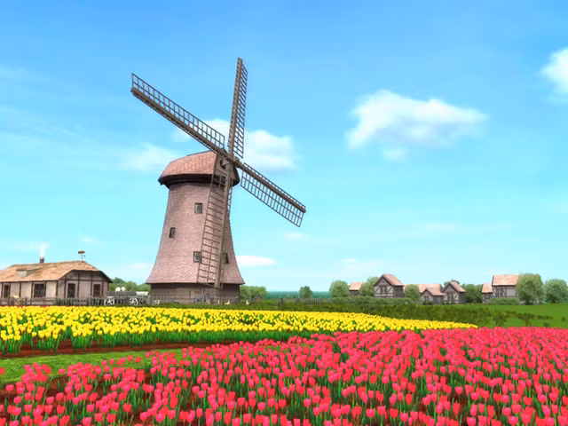 Cối xay gió ở Hà Lan (Internet)