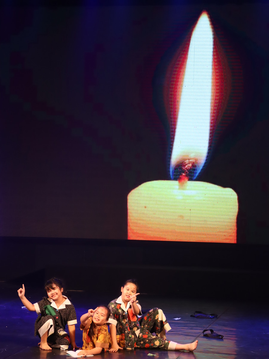 'Điều ước giản đơn', tiết mục yêu thích bảng múa. Ảnh: Thanh Hoa. 'Điều ước giản đơn', tiết mục yêu thích bảng múa. Ảnh: Thanh Hoa.