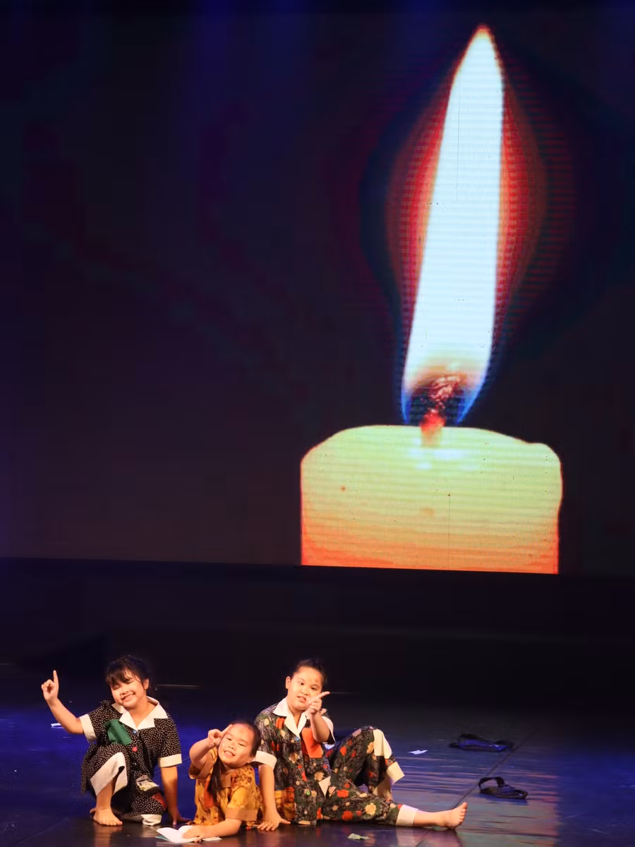 'Điều ước giản đơn', tiết mục yêu thích bảng múa. Ảnh: Thanh Hoa.