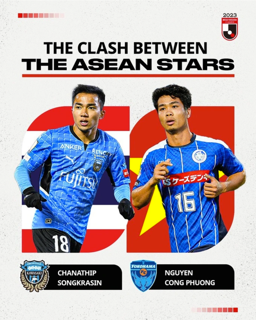 Từng có hy vọng Chanathip và Công Phượng đối đầu nhau ở vòng 1 J-League 1 nhưng hiện cả 2 đều chưa được đăng ký thi đấu. Từng có hy vọng Chanathip và Công Phượng đối đầu nhau ở vòng 1 J-League 1 nhưng hiện cả 2 đều chưa được đăng ký thi đấu.