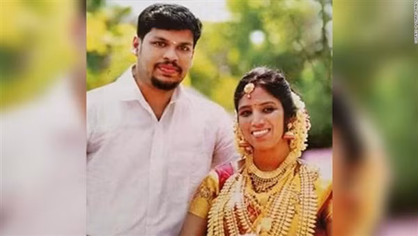 Vợ chồng Kumar trong những ngày mới cưới.