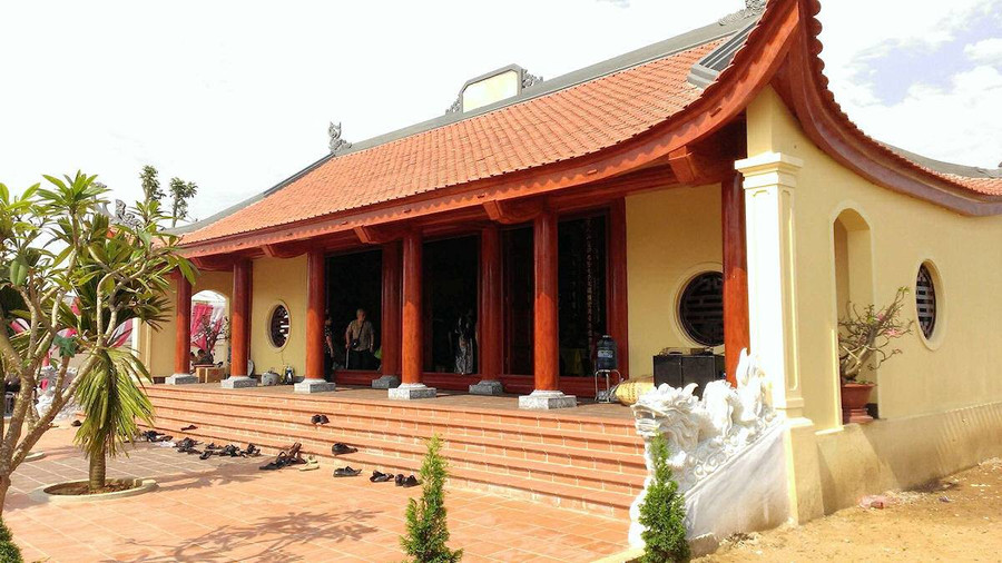 Đền thờ cụ Cao Xuân Dục tại Diễn Châu (Nghệ An).