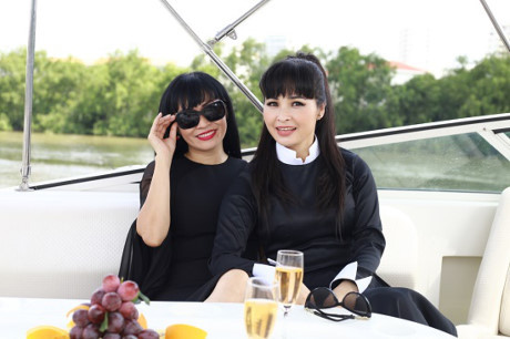 Trang Nhung rủ Phương Thanh thư giãn du thuyền 5 sao - Ảnh 3 Trang Nhung ru Phuong Thanh thu gian du thuyen 5 sao - Anh 3