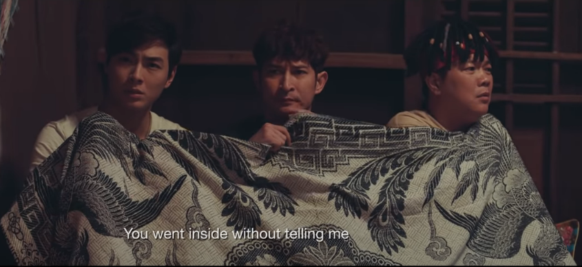 &apos;Lật mặt 4: Nhà có khách&apos; mang màu sắc kinh dị. Ảnh chụp từ trailer.