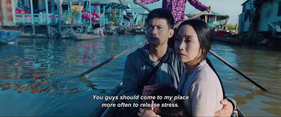 Một cảnh trong &apos;Lật mặt 5: 48h&apos;. Ảnh chụp từ trailer.