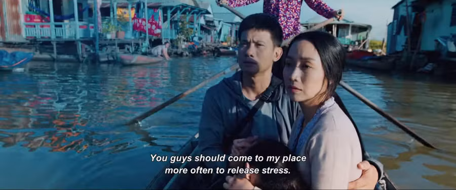 Một cảnh trong 'Lật mặt 5: 48h'. Ảnh chụp từ trailer.