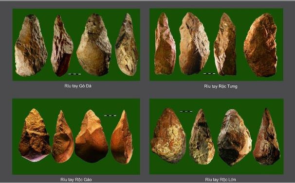 Rìu tay sơ kỳ Đá cũ An Khê. Nguồn ảnh: Bảo tàng tỉnh Gia Lai. Rìu tay sơ kỳ Đá cũ An Khê. Nguồn ảnh: Bảo tàng tỉnh Gia Lai.