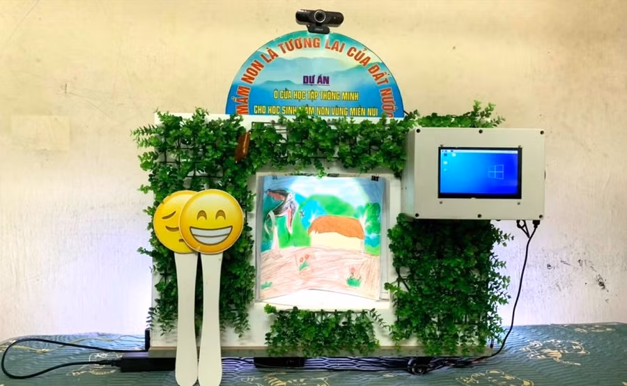 Sản phẩm ô cửa học tập thông minh cho học sinh mầm non.