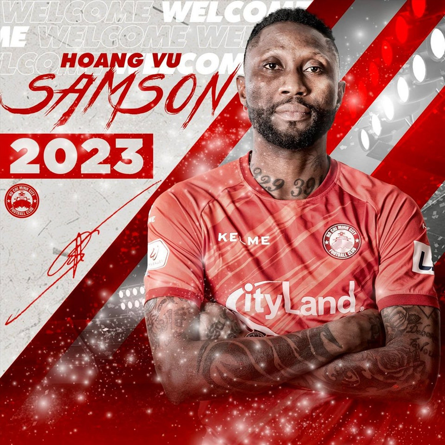 Hoàng Vũ Samson đã có 200 bàn thắng tại V.League. Hoàng Vũ Samson đã có 200 bàn thắng tại V.League.