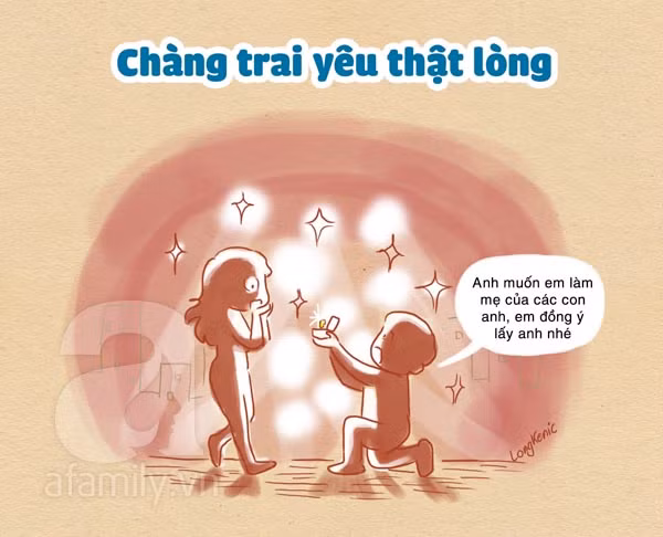 Chàng trai yêu thật lòng