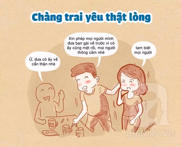 Chàng trai yêu thật lòng