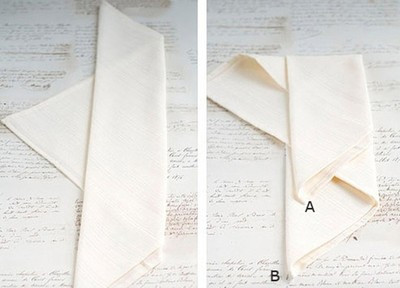 Cách gấp khăn ăn Cách gấp khăn ăn