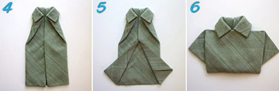 Cách gấp khăn ăn Cách gấp khăn ăn