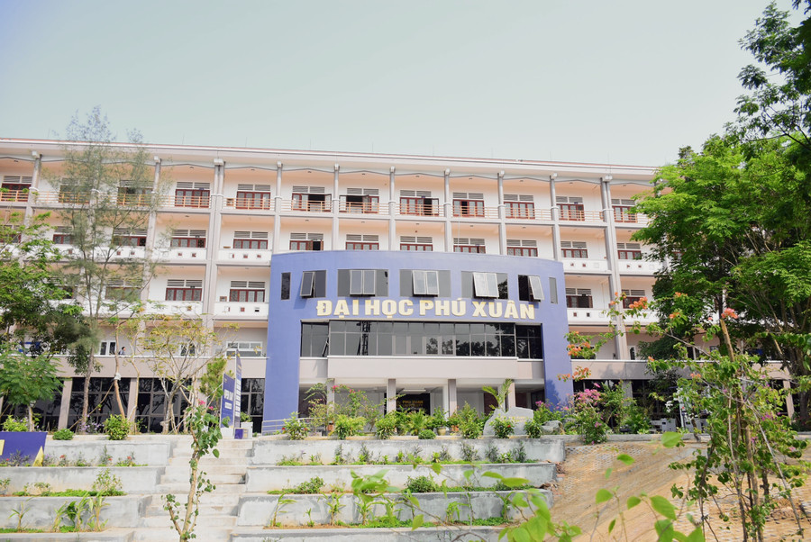 Trồng nhiều cây xanh trong sân trường là mong muốn của SV, GV, lãnh đạo nhà trường.