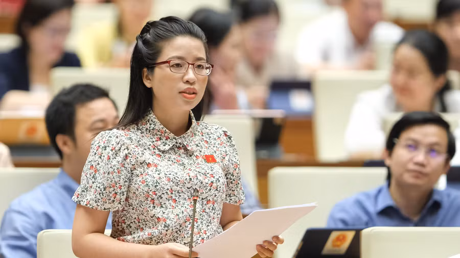 Bà Nguyễn Thị Hà, Ủy viên Ủy ban Văn hóa, Giáo dục của Quốc hội, Đại biểu Quốc hội khóa XV