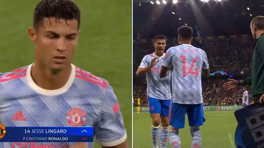 Ronaldo cau có khi bị thay ra.
