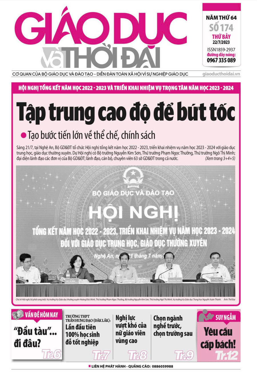Tin tức báo in 22/7: Tạo bước tiến lớn về thể chế, chính sách 
