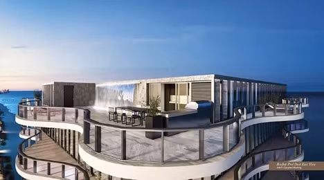 "Siêu căn hộ" của Messi có thể nhìn ra "4 phương 8 hướng".