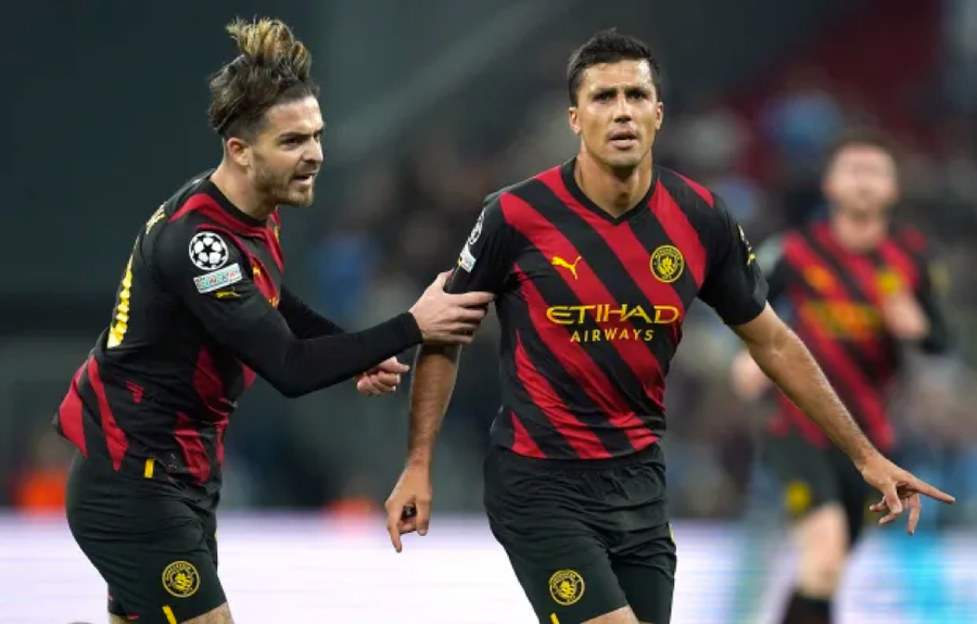 VAR từ chối công nhận tuyệt phẩm sút xa của Rodri. VAR từ chối công nhận tuyệt phẩm sút xa của Rodri.