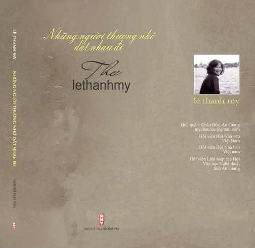 Tập thơ “Những người thương nhớ dắt nhau đi” của nhà thơ Lê Thanh My.