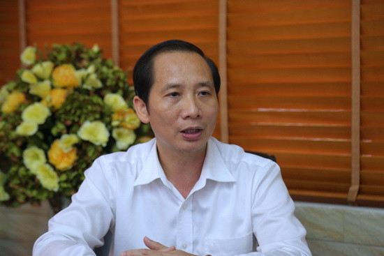 PGS.TS Nguyễn Bá Chiến cung cấp thông tin cho báo chí chiều 8/8. Ảnh: Bá Hải