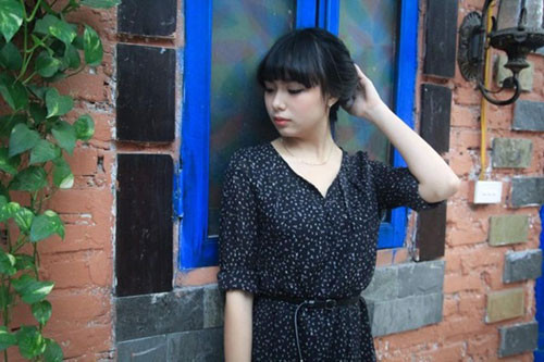 Nữ sinh Báo chí nhận "bão like" vì giống hệt Hoa hậu Kỳ Duyên ảnh 5 Nữ sinh Báo chí nhận