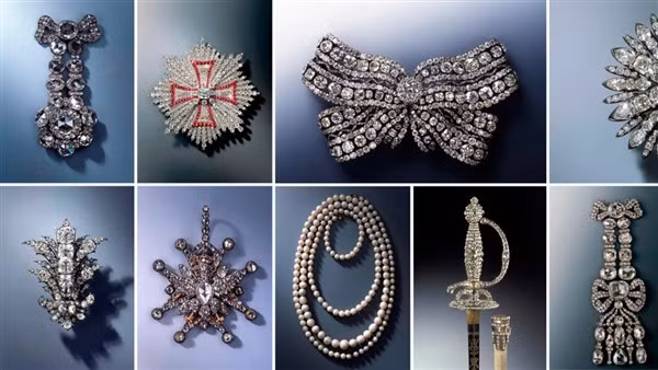 Các bảo vật bị đánh cắp trong vụ trộm Bảo tàng Green Vault.