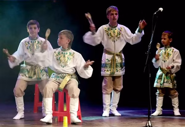 Lách tách vui nhộn thìa âm nhạc Nga ảnh 4