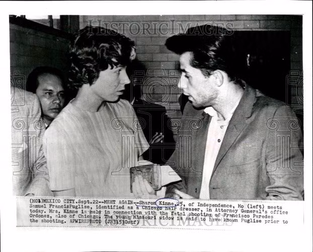 Sharon (trái) và Francisco (phải).