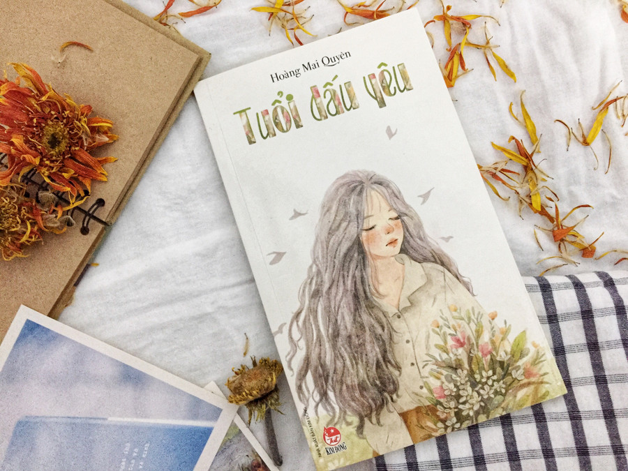 Bìa tác phẩm "Tuổi dấu yêu" Bìa tác phẩm "Tuổi dấu yêu"