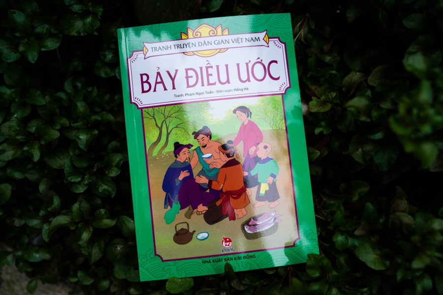 Bìa cuốn sách “Bảy điều ước” Bìa cuốn sách “Bảy điều ước”