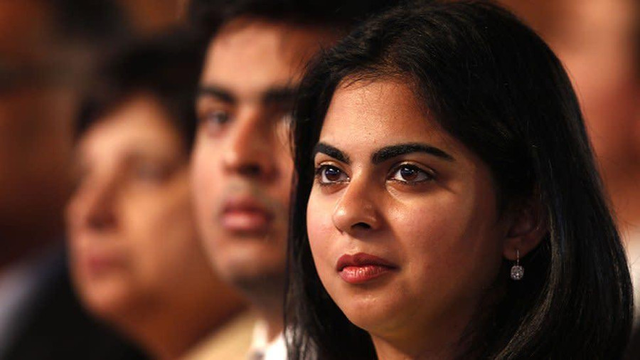 Isha Ambani, “ái nữ” nhà Ambani được kỳ vọng mở màn hiện tượng trao quyền thừa kế cho con gái.