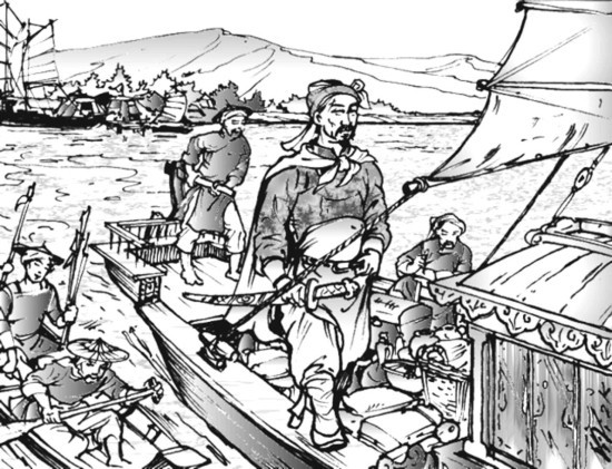 Vì bảo toàn quân lương và không để quân lính chết oan trên biển, Hoàng giáp Nguyễn Phục đã trái lệnh dẫn tới bị xử chém. Ảnh minh họa: INT.