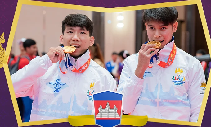 Campuchia làm điều ‘ngàn năm có một’ tại SEA Games 32