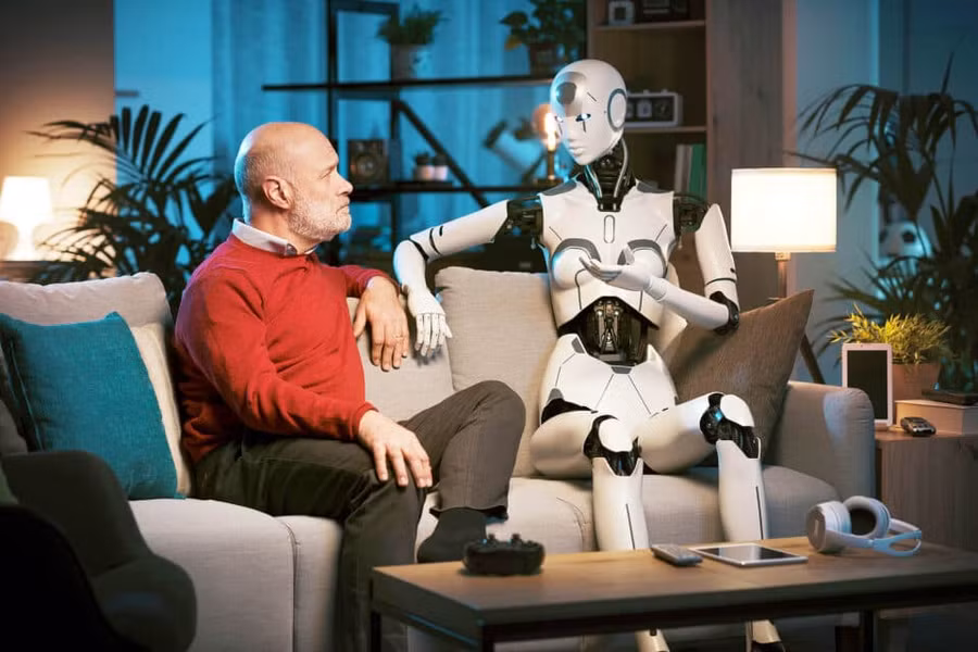 AI biết lắng nghe cảm xúc của con người. Ảnh: Earth