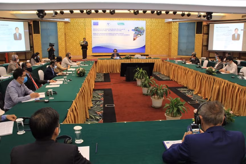 Diễn đàn Hợp tác và Phát triển bền vững Đồng bằng sông Cửu Long 2021.