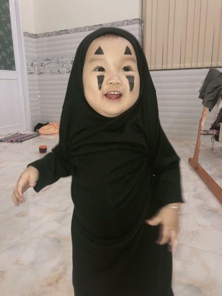 Vô Diện mùa Halloween năm nay đã tái xuất, cute hết nấc chứ không &quot;đáng sợ&quot; như phiên bản gốc - Ảnh 10.