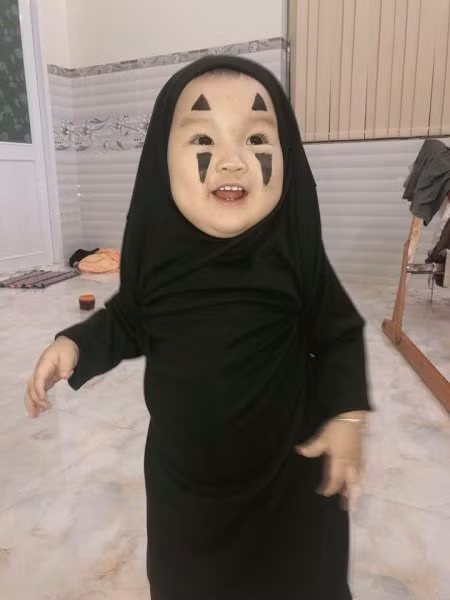 Vô Diện mùa Halloween năm nay đã tái xuất, cute hết nấc chứ không "đáng sợ" như phiên bản gốc - Ảnh 10.