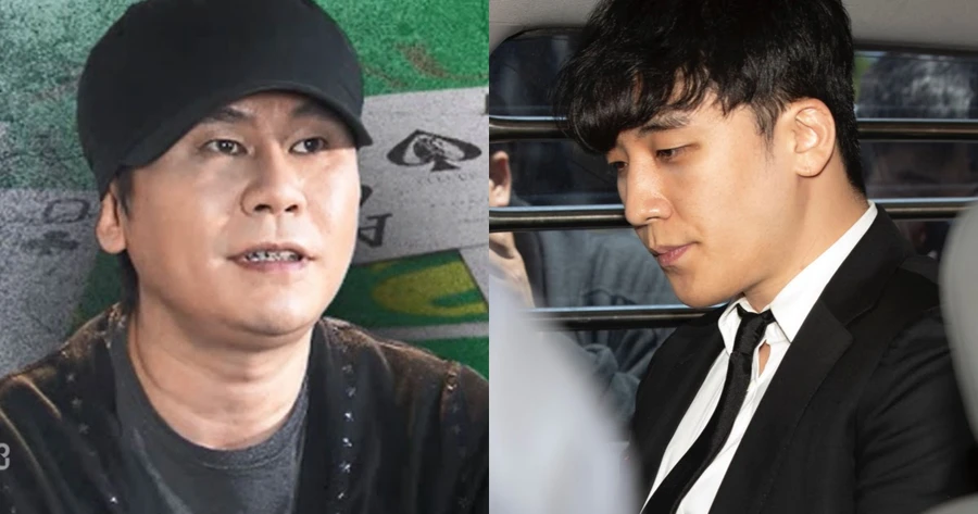 Yang Hyun Suk và Seungri.