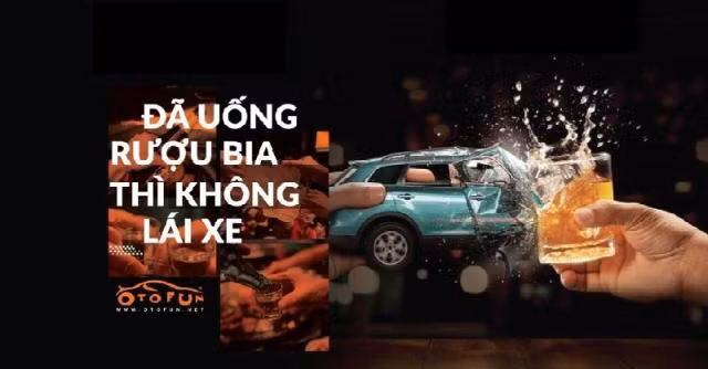 Tăng cường công tác tuyền truyền đã uống rượu bia thì không lái xe