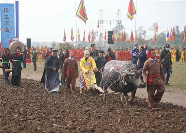 Lễ hội Tịch điền Đọi Sơn vẫn được lưu giữ nhằm tri ân các bậc tiền nhân trong việc khai phá, mở mang ruộng đồng.