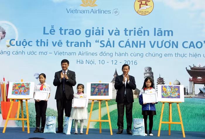 5 bức tranh đạt giải đặc biệt thi vẽ tranh “Sải cánh vươn cao”