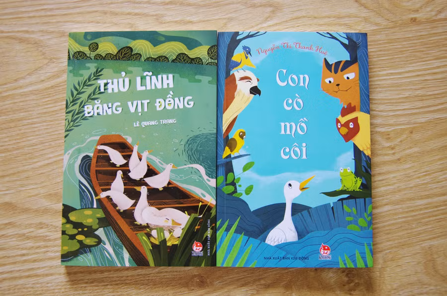 Hai tác phẩm văn học thiếu nhi “Con cò mồ côi” và “Thủ lĩnh băng vịt đồng"