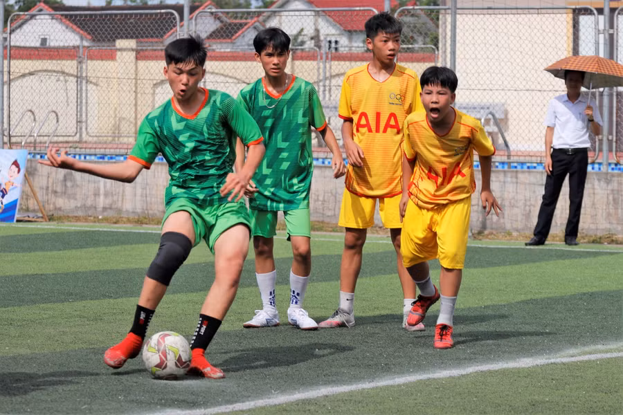 Các trận đấu diễn ra gay cấn.