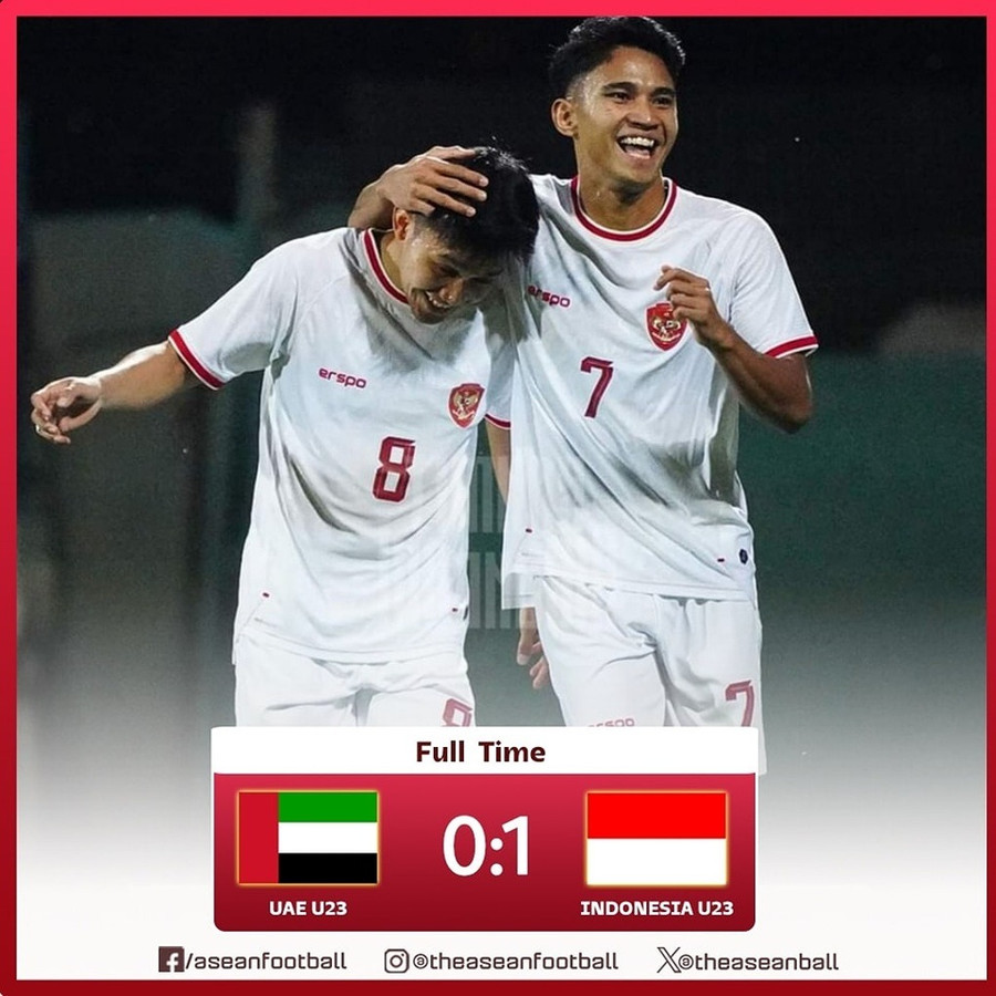 U23 Indonesia bất ngờ hạ U23 UAE 1-0 ở trận giao hữu trước thềm giải U23 châu Á 2024.