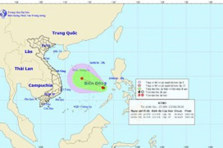 Áp thấp nhiệt đới trên Biển Đông