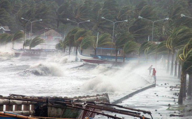 Ven biển từ Thái Bình đến Thanh Hóa, gió giật cấp 9-10 Ven biển từ Thái Bình đến Thanh Hóa, gió giật cấp 9-10