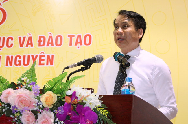 Thứ trưởng Phạm Mạnh Hùng phát biểu giao nhiệm vụ tại buổi lễ